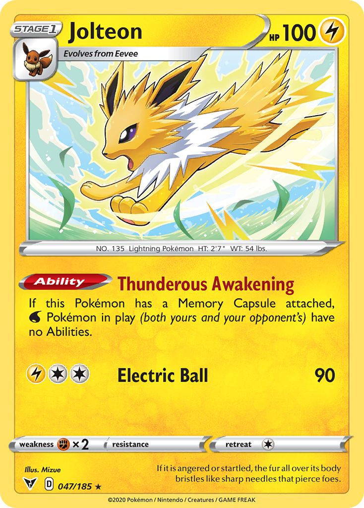 Vivid Voltage Jolteon #47/185